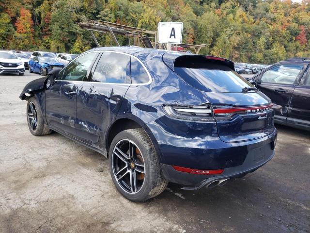 WP1AB2A53LLB34488 - 2020 PORSCHE MACAN S BLUE photo 3