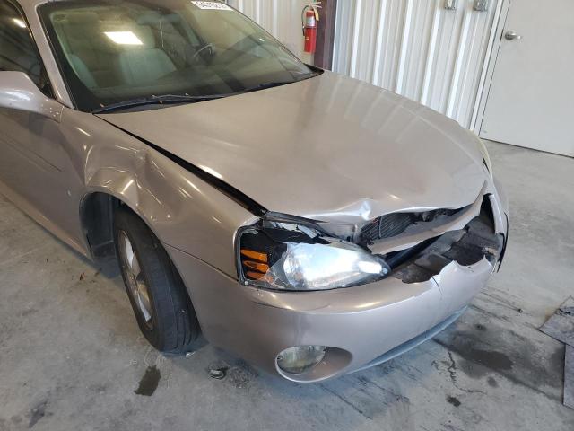 2G2WP552261256526 - 2006 PONTIAC GRAND PRIX ვერცხლისფერი ფოტო 9