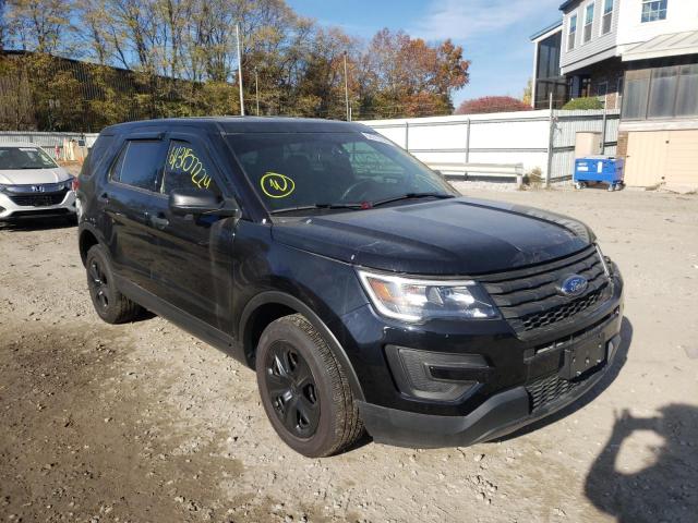 1FM5K8AR1HGD26755 - 2017 FORD EXPLORER P BLACK photo 1