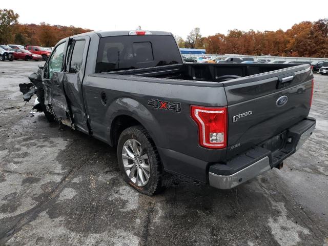 1FTEX1EP2HFC20004 - 2017 FORD F-150 GRAY photo 3