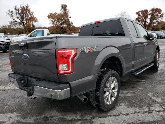 1FTEX1EP2HFC20004 - 2017 FORD F-150 GRAY photo 4