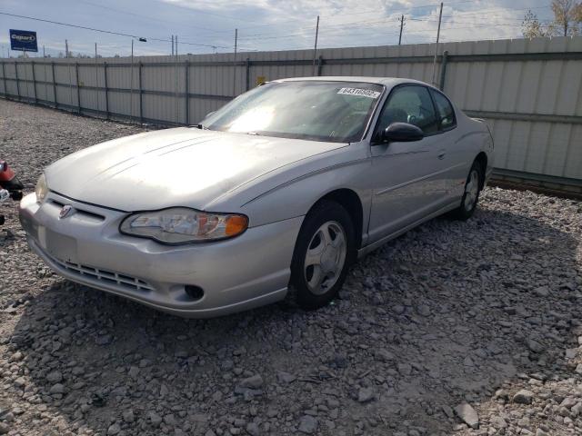 2G1WX15K119146834 - 2001 CHEVROLET MONTE CARL SILVER photo 2