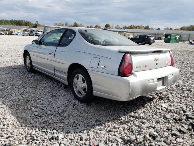 2G1WX15K119146834 - 2001 CHEVROLET MONTE CARL SILVER photo 3