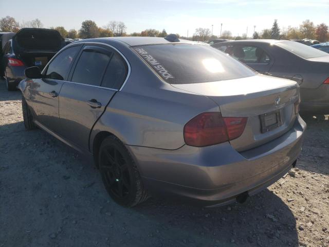 WBAPL3C53AA408404 - 2010 BMW 335 XI GRAY photo 3