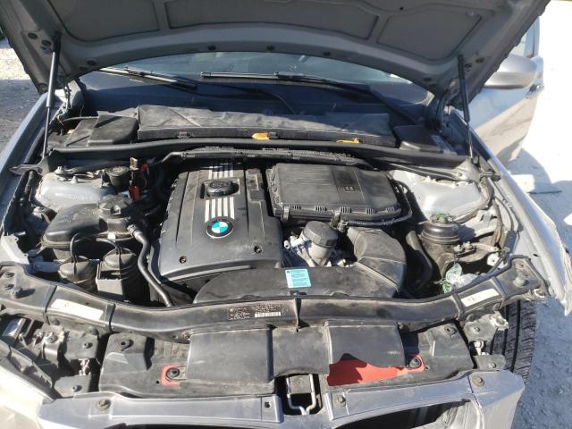 WBAPL3C53AA408404 - 2010 BMW 335 XI GRAY photo 7