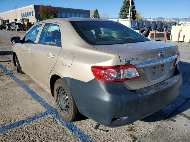 5YFBU4EEXDP085773 - 2013 TOYOTA COROLLA-4 BEIGE photo 3