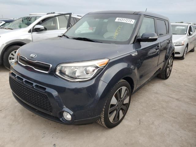 KNDJX3A5XF7210259 - 2015 KIA SOUL ! GRAY photo 2