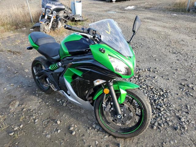 JKAEXEE10GDA21706 - 2016 KAWASAKI EX650 E GREEN photo 1