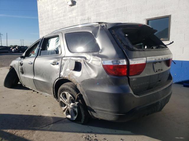 1C4RDJDG4DC559631 - 2013 DODGE DURANGO CR GRAY photo 3