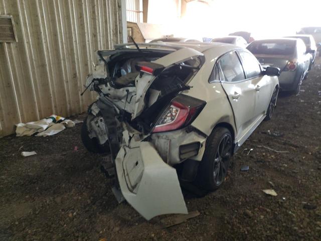 SHHFK7H96HU227625 - 2017 HONDA CIVIC SPOR WHITE photo 4