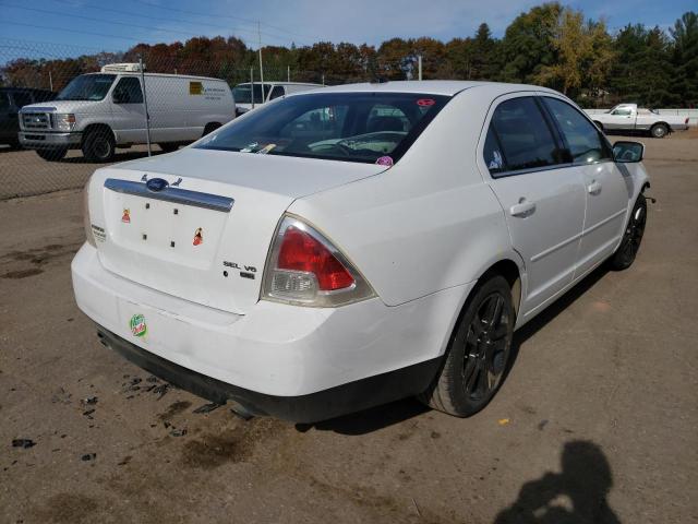 3FAHP02147R281417 - 2007 FORD FUSION SEL WHITE photo 4