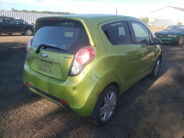 KL8CD6S96DC508311 - 2013 CHEVROLET SPARK GREEN photo 4