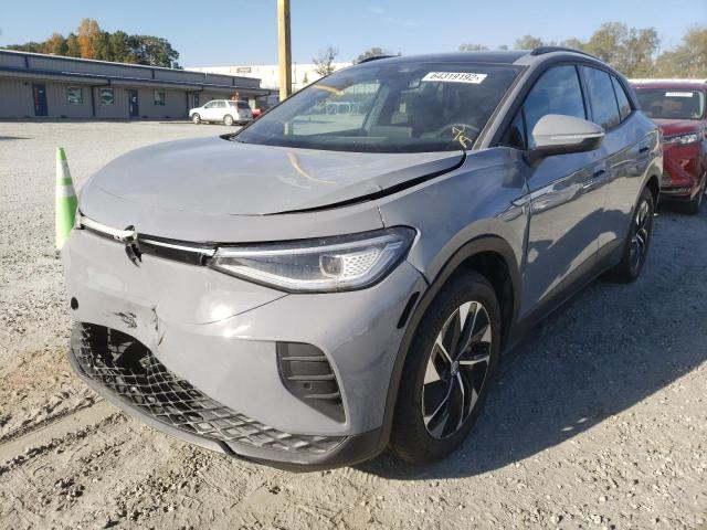 WVGTMPE23MP059685 - 2021 VOLKSWAGEN ID.4 PRO S ნაცრისფერი ფოტო 2