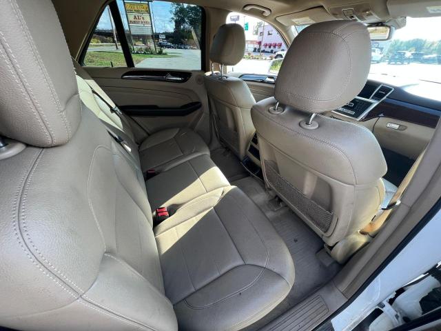 4JGDA5HB6FA453216 - 2015 MERCEDES-BENZ ML 350 4MA WHITE photo 6