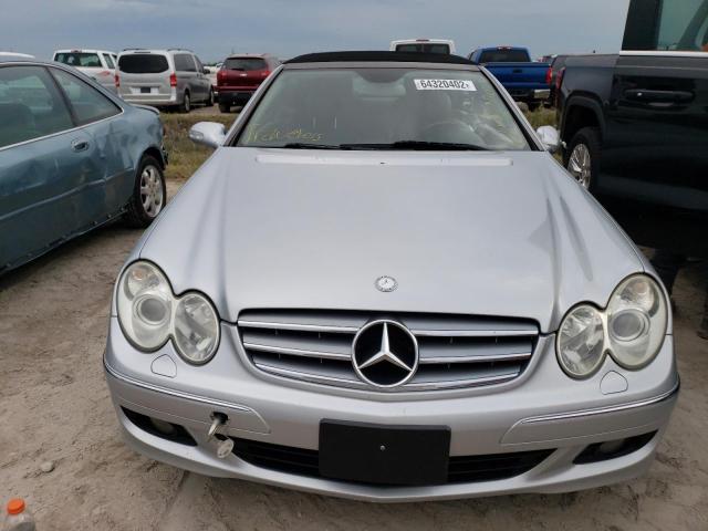 WDBTK56FX8T094977 - 2008 MERCEDES-BENZ CLK 350 SILVER photo 9