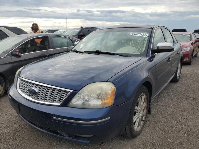 1FAHP25177G147080 - 2007 FORD FIVE HUNDR BLUE photo 2