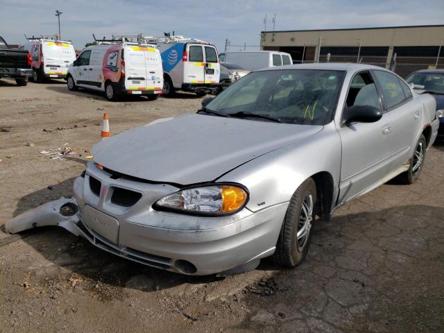 1G2NE52E05M158453 - 2005 PONTIAC GRAND AM S SILVER photo 2