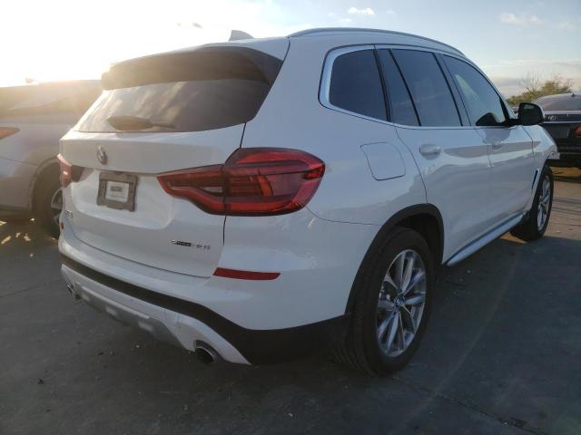 5UXTR7C51KLR47583 - 2019 BMW X3 SDRIVE3 WHITE photo 4