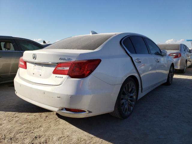 JH4KC1F91HC000156 - 2017 ACURA RLX ADVANC WHITE photo 4