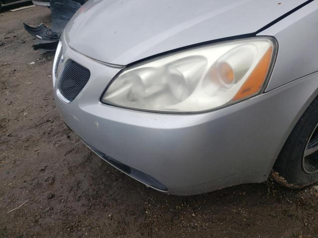 1G2ZF57B284167639 - 2008 PONTIAC G6 VALUE L SILVER photo 10