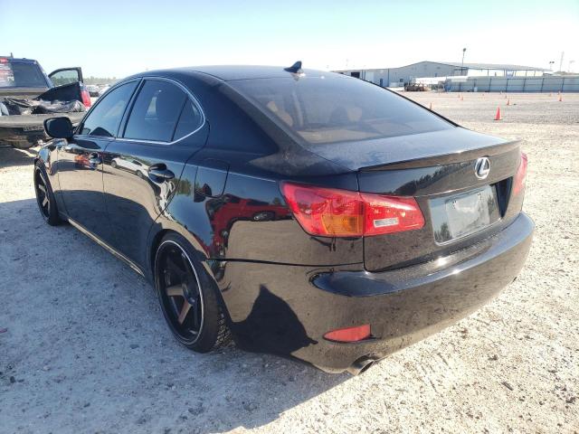 JTHBK262675036620 - 2007 LEXUS IS 250 BLACK photo 3