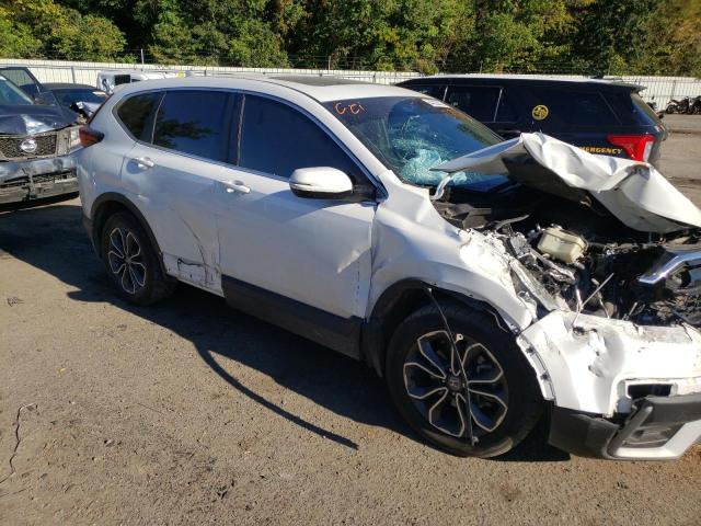 7FARW1H85ME017815 - 2021 HONDA CR-V EXL WHITE photo 9