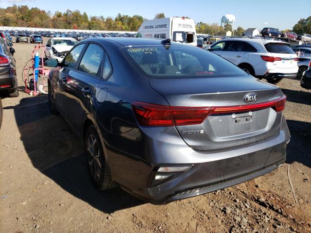 3KPF24AD5ME352386 - 2021 KIA FORTE FE CHARCOAL photo 3