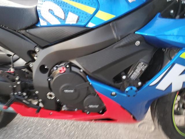 JS1GR7MA7G2100525 - 2016 SUZUKI GSX-R750 BLUE photo 7