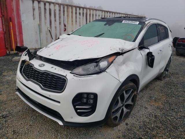 KNDPR3A6XH7245223 - 2017 KIA SPORTAGE S WHITE photo 2