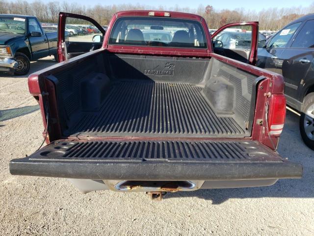 1B7GL22N5YS667530 - 2000 DODGE DAKOTA MAROON photo 9