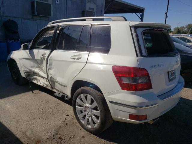 WDCGG8HB2AF319083 - 2010 MERCEDES-BENZ GLK 350 4M WHITE photo 3