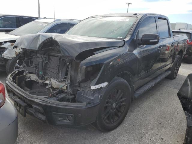 1N6AA1E69JN524401 - 2018 NISSAN TITAN SV BLACK photo 2