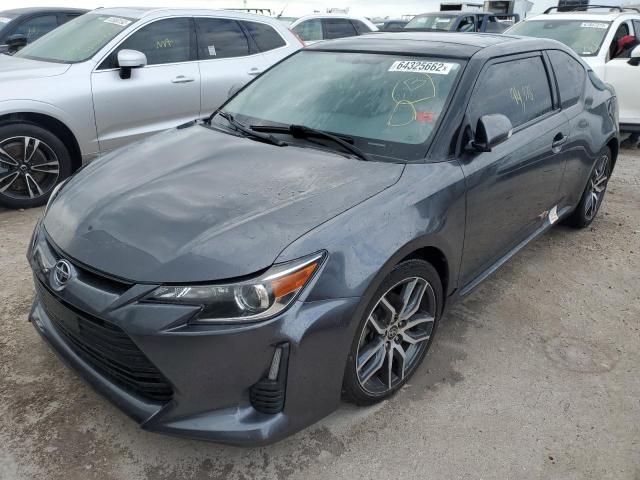 JTKJF5C77FJ013204 - 2015 TOYOTA SCION TC 石墨色 照片 2