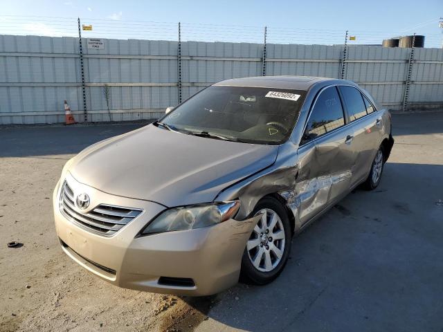 JTNBB46K673031258 - 2007 TOYOTA CAMRY HYBR TAN photo 2