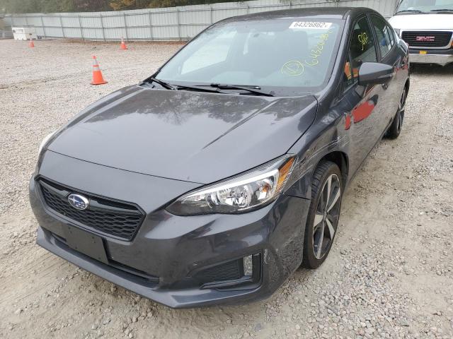 4S3GKAJ60K3618261 - 2019 SUBARU IMPREZA SP GRAY photo 2