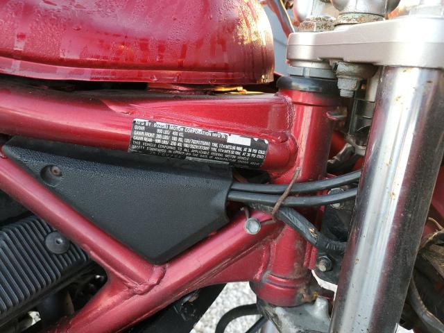 JS1GV75AXW2100236 - 1998 SUZUKI GSF1200 S MAROON photo 10