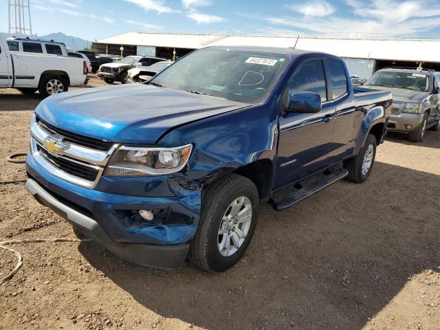 1GCHSCEN8K1335586 - 2019 CHEVROLET COLORADO L BLUE photo 2