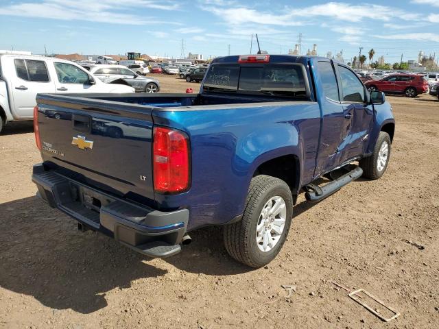 1GCHSCEN8K1335586 - 2019 CHEVROLET COLORADO L BLUE photo 4