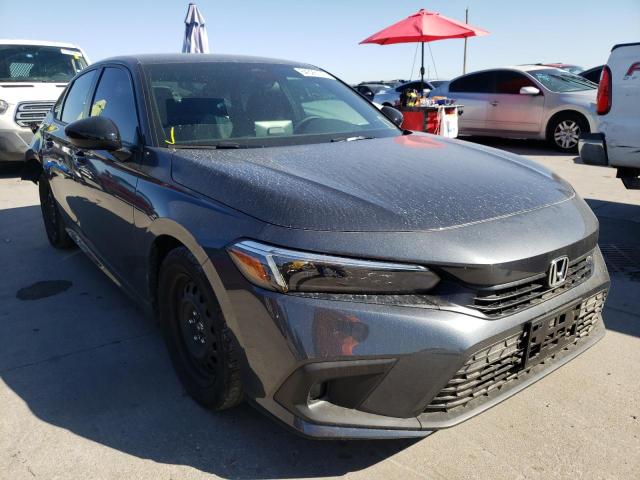 2HGFE2F51NH597092 - 2022 HONDA CIVIC SPOR GRAY photo 1