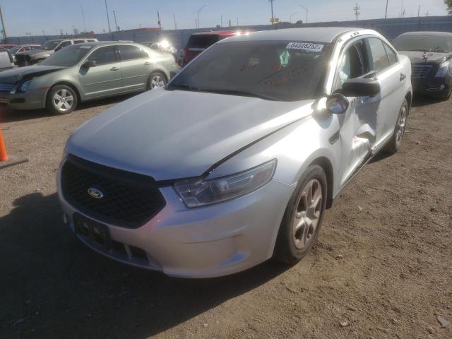 1FAHP2L87DG212862 - 2013 FORD TAURUS POL SILVER photo 2