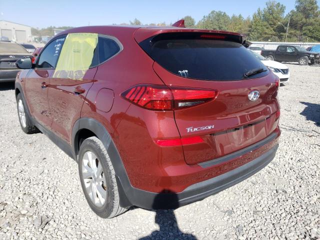 KM8J23A42LU089953 - 2020 HYUNDAI TUCSON SE BURGUNDY photo 3