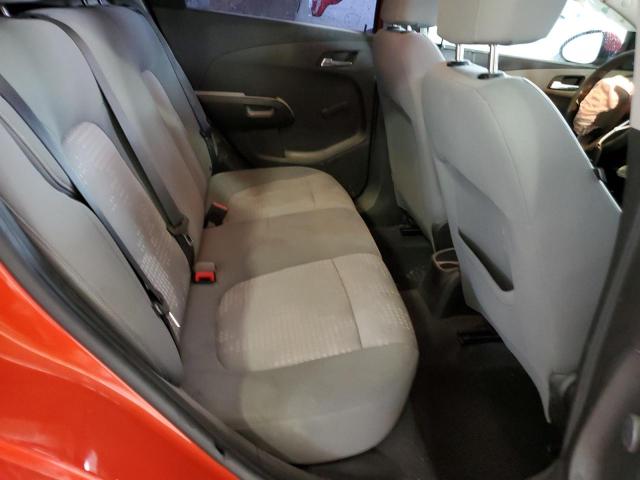 1G1JA6SHXD4157985 - 2013 CHEVROLET SONIC LS ORANGE photo 10