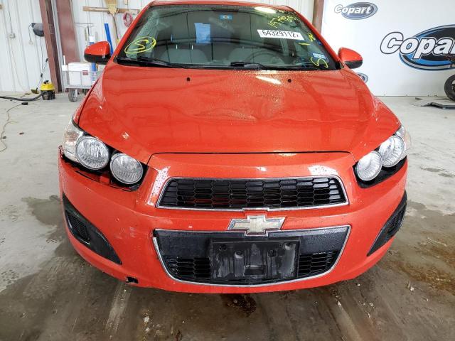 1G1JA6SHXD4157985 - 2013 CHEVROLET SONIC LS ORANGE photo 5