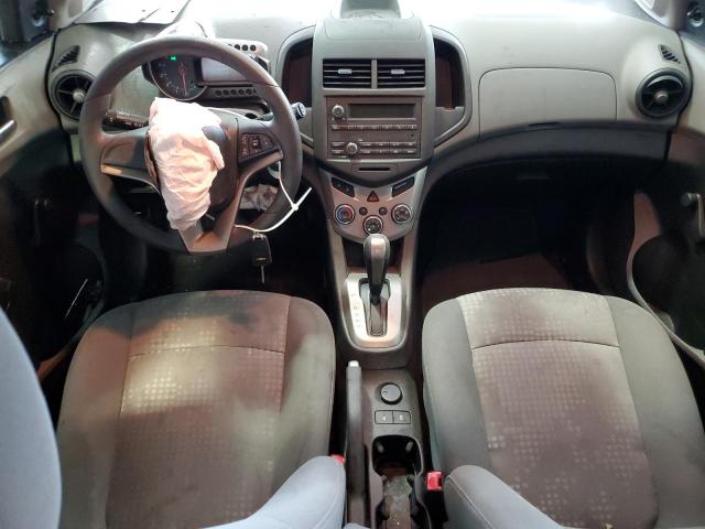 1G1JA6SHXD4157985 - 2013 CHEVROLET SONIC LS ORANGE photo 8