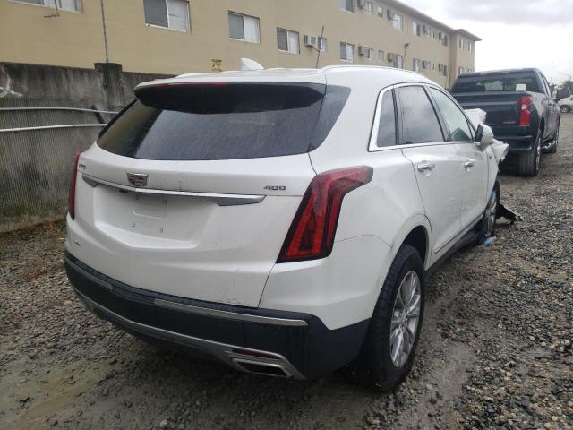 1GYKNDRS7MZ122372 - 2021 CADILLAC XT5 PREMIU WHITE photo 4