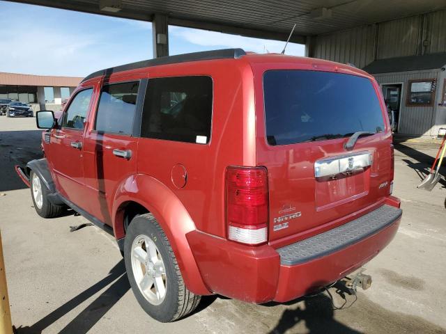 1D8GU58K87W550075 - 2007 DODGE NITRO SLT RED photo 3