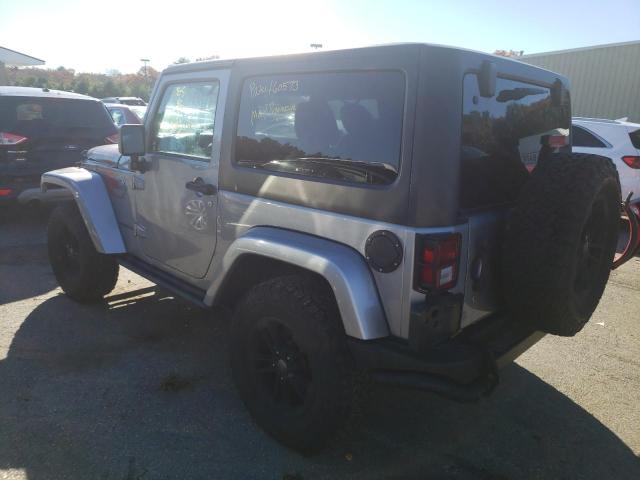 1C4AJWBG9HL584665 - 2017 JEEP WRANGLER S SILVER photo 3