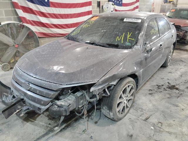 3FAHP0JG4CR289369 - 2012 FORD FUSION CHARCOAL photo 2