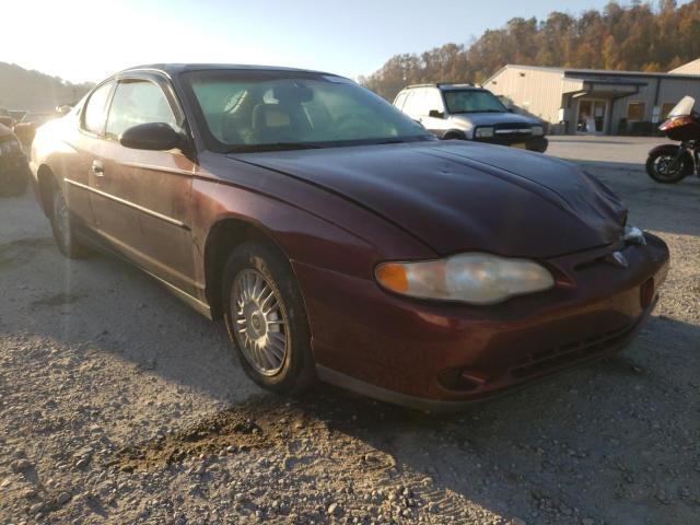 2G1WW12E5Y9211437 - 2000 CHEVROLET MONTE CARL 栗色 照片 1