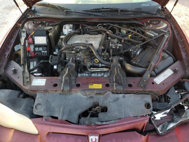 2G1WW12E5Y9211437 - 2000 CHEVROLET MONTE CARL 栗色 照片 7